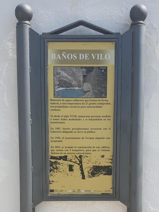 Apartamentos Vilo, Axarquia Rural Los Baños de Vilo エクステリア 写真